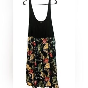 Women’s 3x maxi floral and black‎ maxi dress SHEIN curve
